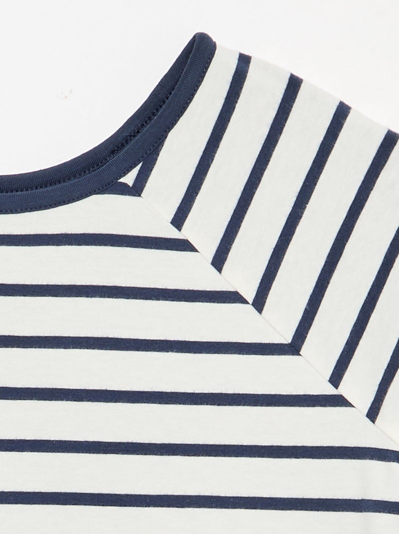 T-shirt reversibile - collezione facile da indossare Bianco - Kiabi
