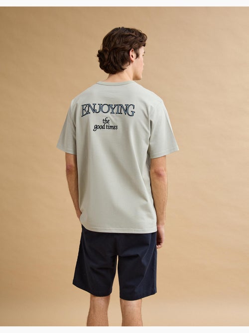 T-shirt ricamata in maglia pesante, MO Fashion - Kiabi