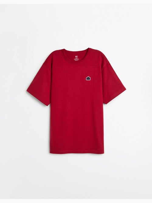 T-shirt ricamata in maglia pesante, MO Fashion - Kiabi