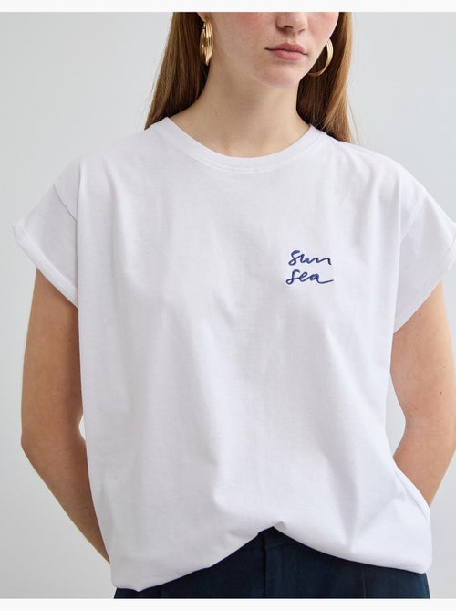 T-shirt ricamata, MO Fashion - Kiabi