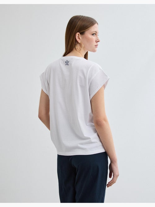 T-shirt ricamata, MO Fashion - Kiabi