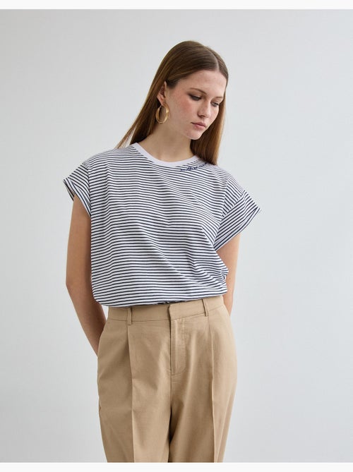 T-shirt ricamata, MO Fashion - Kiabi