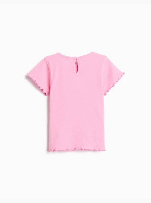 T-shirt ricamo floreale, MO Fashion - Kiabi
