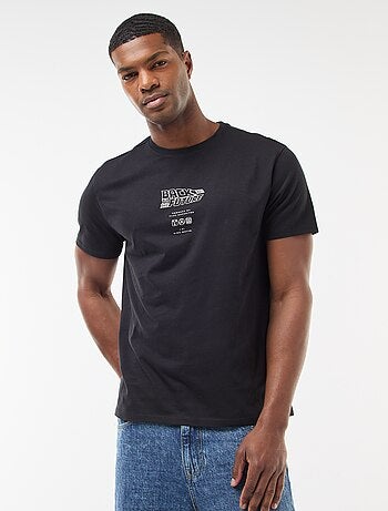 T-shirt 'Ritorno al futuro' stampato fronte/retro