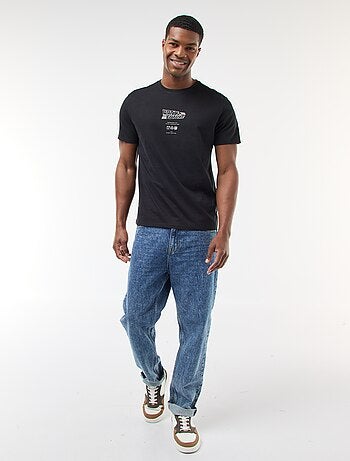 T-shirt 'Ritorno al futuro' stampato fronte/retro