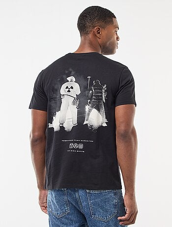 T-shirt 'Ritorno al futuro' stampato fronte/retro