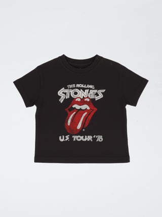 T-shirt 'Rolling Stones' a maniche corte