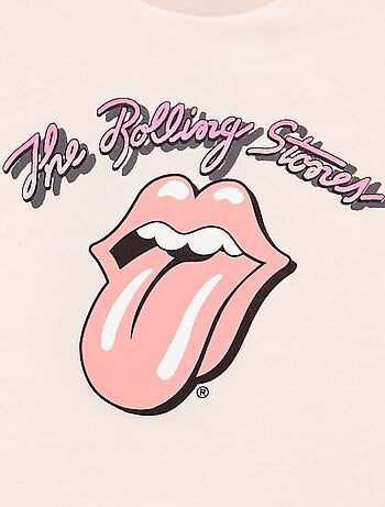 T-shirt \'Rolling Stones\' a maniche corte