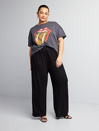 T-shirt 'Rolling Stones' maniche corte - Kiabi