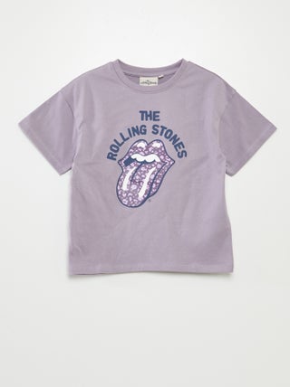 T-shirt 'Rolling Stones' maniche corte