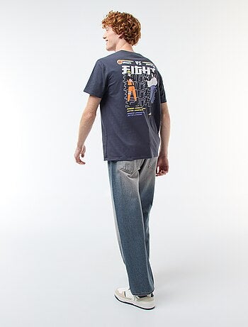 T-shirt 'Sahinler' 'Naruto Shipuden' in cotone