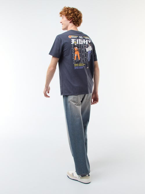 T-shirt 'Sahinler' 'Naruto Shipuden' in cotone - Kiabi