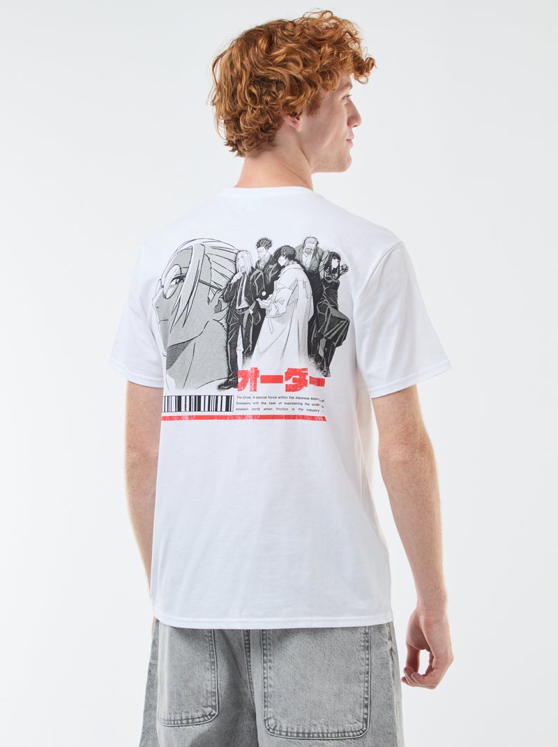 T-shirt Sahinler 'Sakamoto days' in cotone Bianco - Kiabi