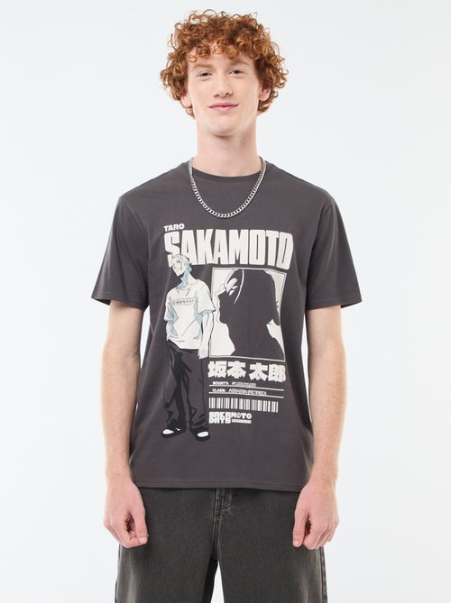 T-shirt Sahinler "Sakamoto days" in cotone - Kiabi