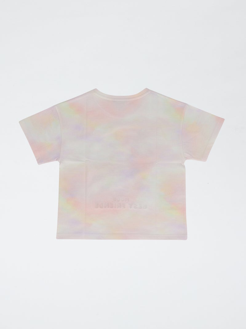 T-shirt 'Sanrio kuromi' maniche corte in cotone Bianco - Kiabi