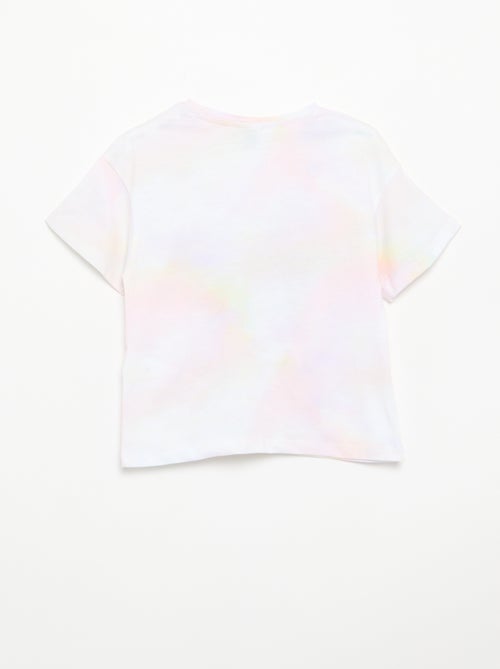 T-shirt 'Sanrio kuromi' maniche corte in cotone - Kiabi