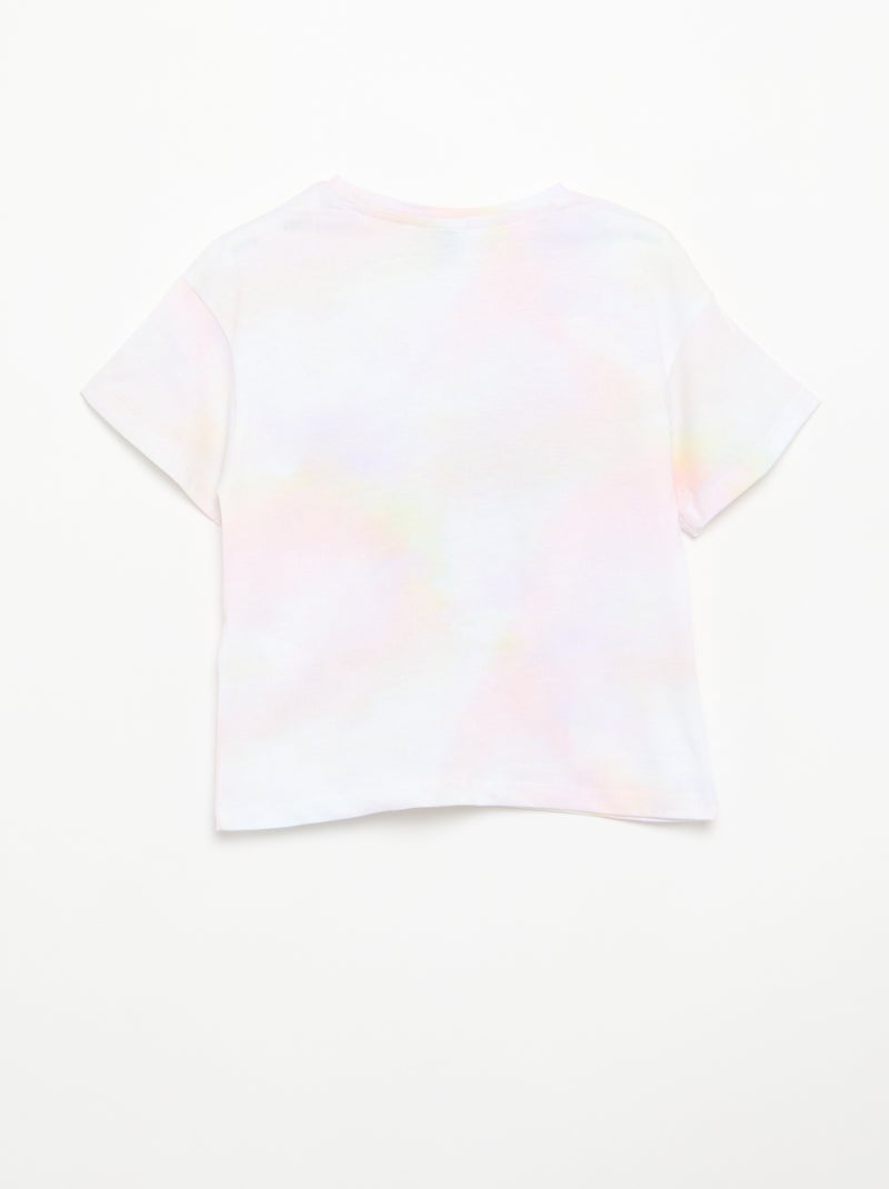 T-shirt 'Sanrio kuromi' maniche corte in cotone Rosa - Kiabi