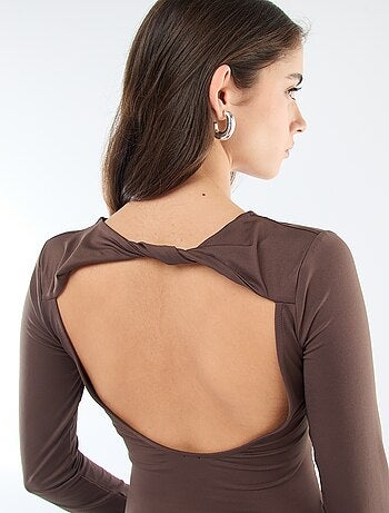 T-shirt schiena scoperta