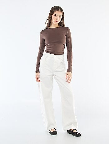 T-shirt schiena scoperta