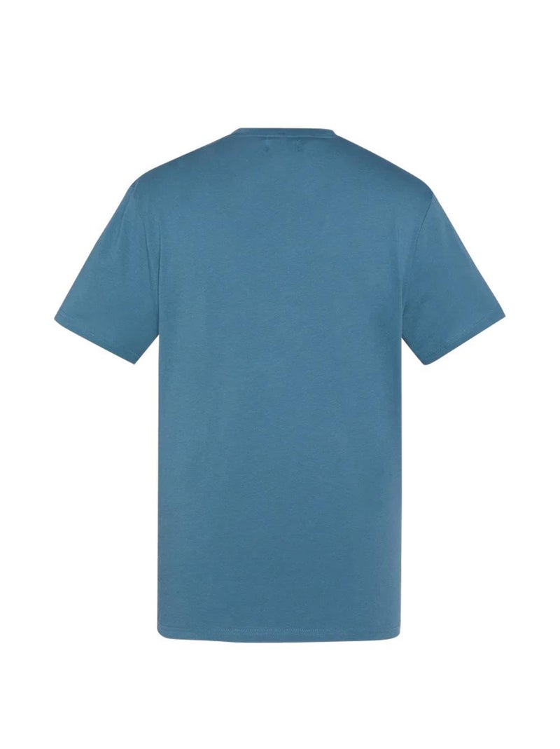 T-Shirt Schott per Ragazzo Blu - Kiabi