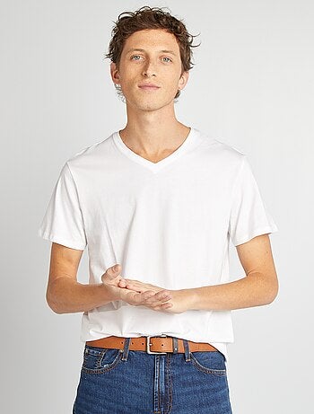 T-shirt scollo a V
