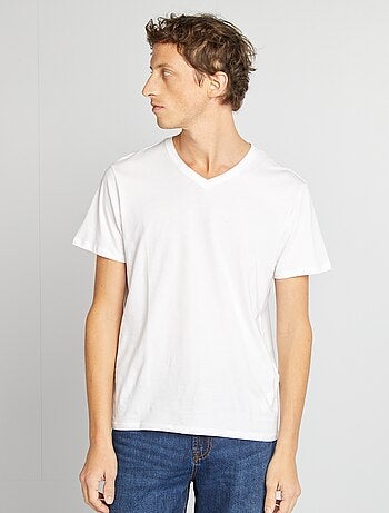 T-shirt scollo a V