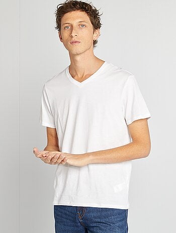 T-shirt scollo a V