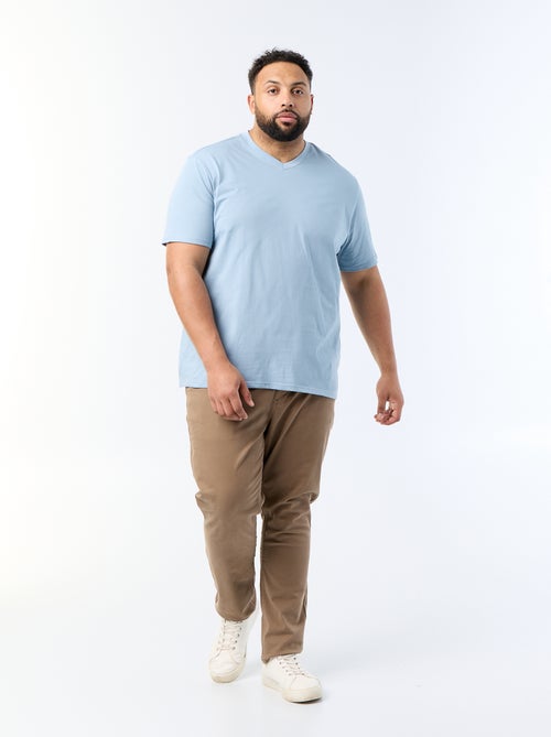 T-shirt scollo a V - Kiabi T-shirt scollo a V - Kiabi