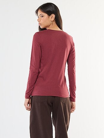 T-shirt scollo a V