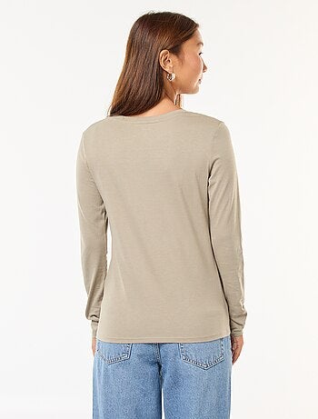 T-shirt scollo a V