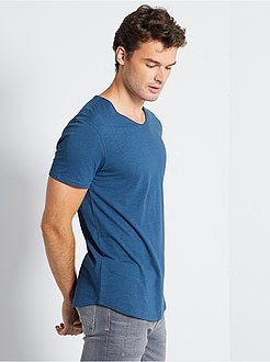 T-shirt scollo tondo +190 cm - Kiabi