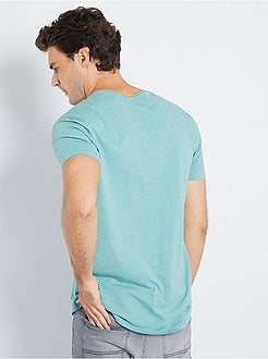 T-shirt scollo tondo +190 cm - Kiabi