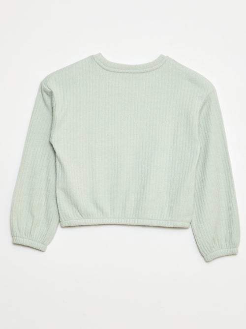 T-shirt scollo tondo - Kiabi