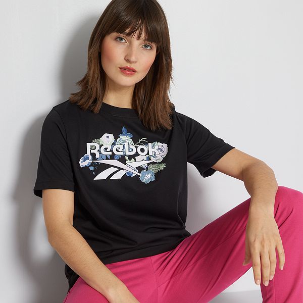 Reebok Identity Big Logo T-Shirt - Grey | Reebok MLT