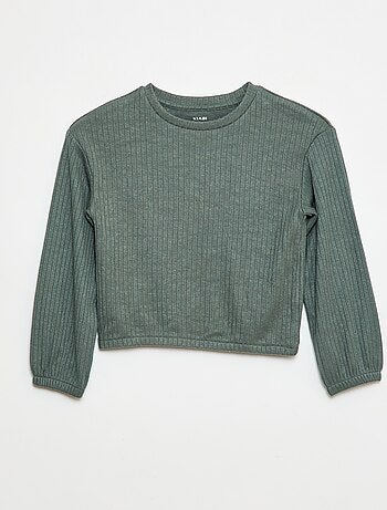 T-shirt scollo tondo