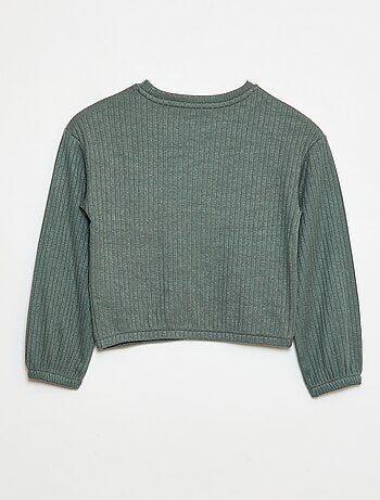 T-shirt scollo tondo