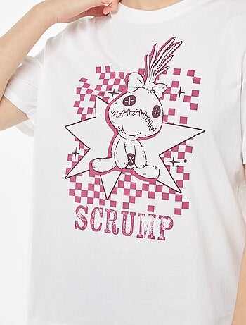 T-shirt 'Scrum' 'Lilo & Stitch' di Disney a maniche corte