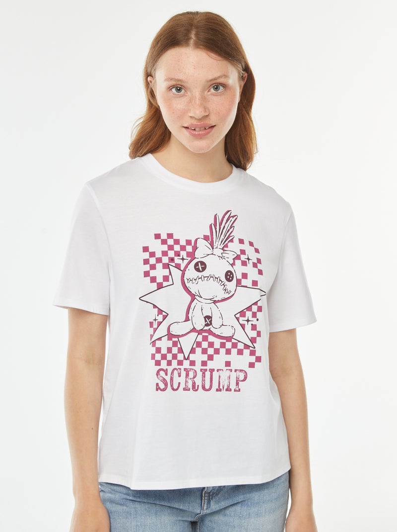T-shirt Unisex Bianca Tullun, 100% Cotone, XXXL, Personalizzabile Con Stampa DTF (max 25x30 Cm)