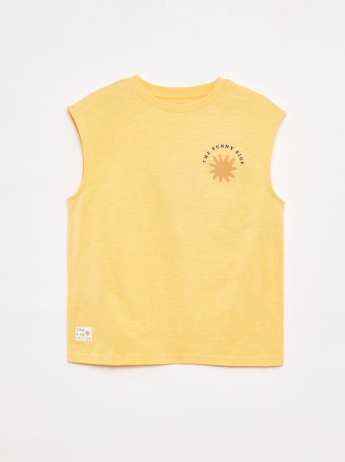 T-shirt senza maniche  - Graphik Edition - Kiabi