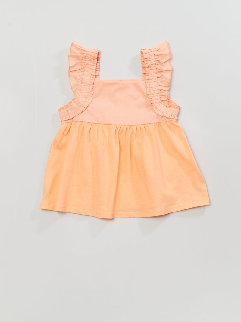 KIABI T-shirt Senza Maniche Verde - Maglia A Coste, Stile Casual - Foto 8