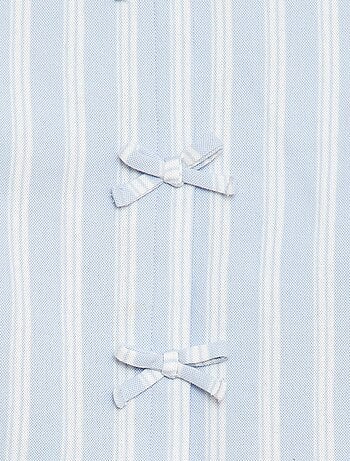 T-shirt senza maniche con nodi fantasia - collezione facile da indossare