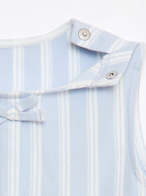 T-shirt senza maniche con nodi fantasia - collezione facile da indossare - Kiabi