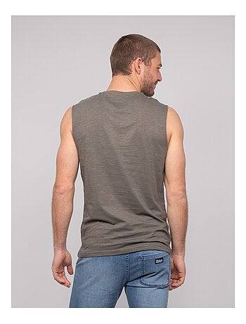 T-shirt senza maniche cotone NEGABINO