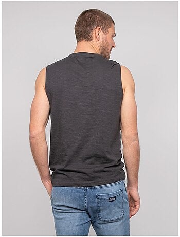 T-shirt senza maniche cotone NEGABINO
