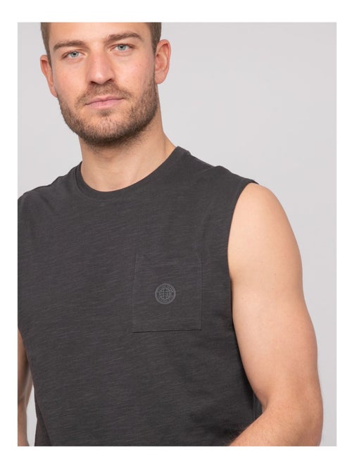 T-shirt senza maniche cotone NEGABINO - Kiabi