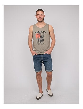 T-shirt senza maniche cotone NINATION