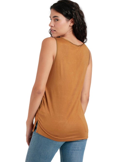T-shirt senza maniche da donna in raso e pizzo ADMAS - Kiabi T-shirt senza maniche da donna in raso e pizzo ADMAS - Kiabi