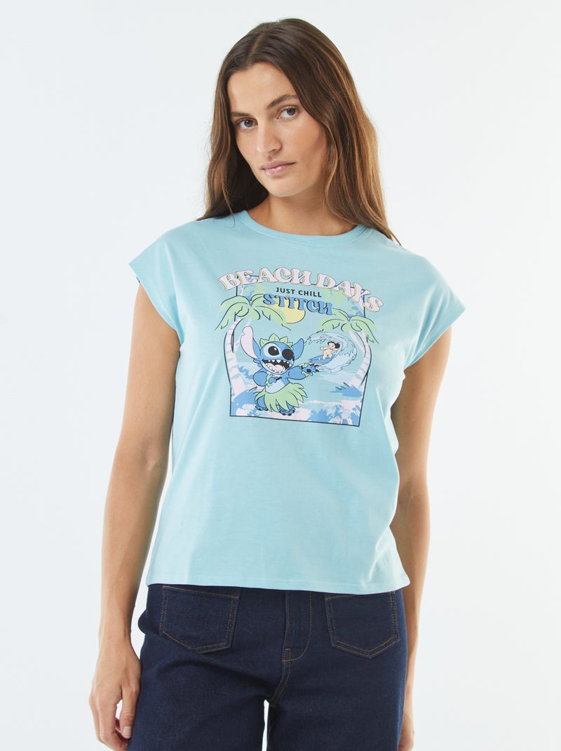 T-shirt senza maniche 'Disney' BLU - Kiabi
