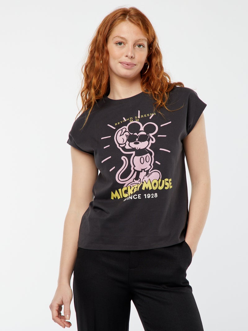 T-shirt senza maniche 'Disney' NERO - Kiabi