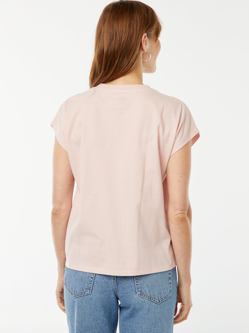 T-shirt senza maniche 'Ford Mustang' ROSA - Kiabi